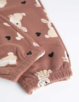 Bėgiojimo kelnės - Laisvalaikio stiliaus - sviesiai rudas