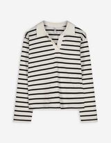 Shirt met lange mouwen - Strepen - wit