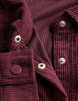 Hemdbluse - Aufgesetze Taschen - Lila