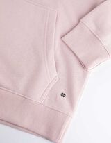 Džemperis - Didelė priekinė kišenė - violetine