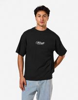 T-Shirt - R&uuml;ckenprint - schwarz