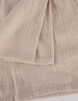 Hlače palazzo - Muslin - bez