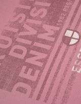 T-shirt - Druk z przodu - rozowy