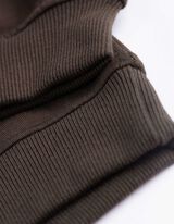 Mikina - Relax Fit - tmavohneda