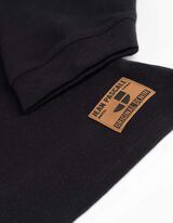 Bluză de corp cu mânecă lungă - Double-Layer-Look - Negru