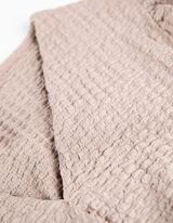 Maglia a manica lunga - Aspetto grinzoso - marrone