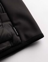 Weste - Geometrisches Muster - schwarz