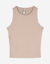 Top - Slim Fit - bezova