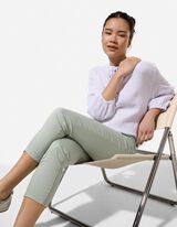 Caprihose - Twill - t&uuml;rkis
