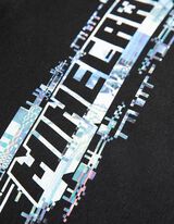 bluza z kapturem - Minecraft - ciemny niebieski