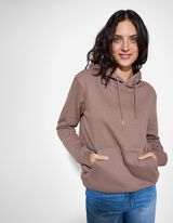 Felpa con cappuccio - Cappuccio - marrone