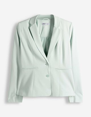 Blazer - Regular Fit - t&uuml;rkis