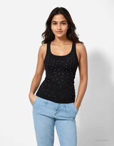 Top - Pietre decorative - nero