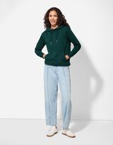 Hoodie - Kap - groen