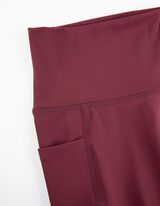 Tajice - Soft-Touch - tamno crvena