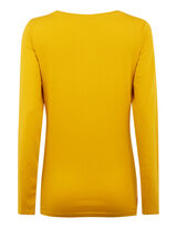 Damen Longsleeve aus Baumwoll-Elastan-Mix