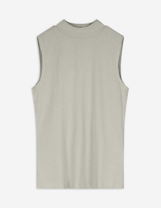 Top - Turtleneck - hellgrün