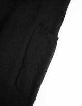 R&aacute;ncolt derek&uacute; nadr&aacute;g - Finomk&ouml;t&ouml;tt - fekete