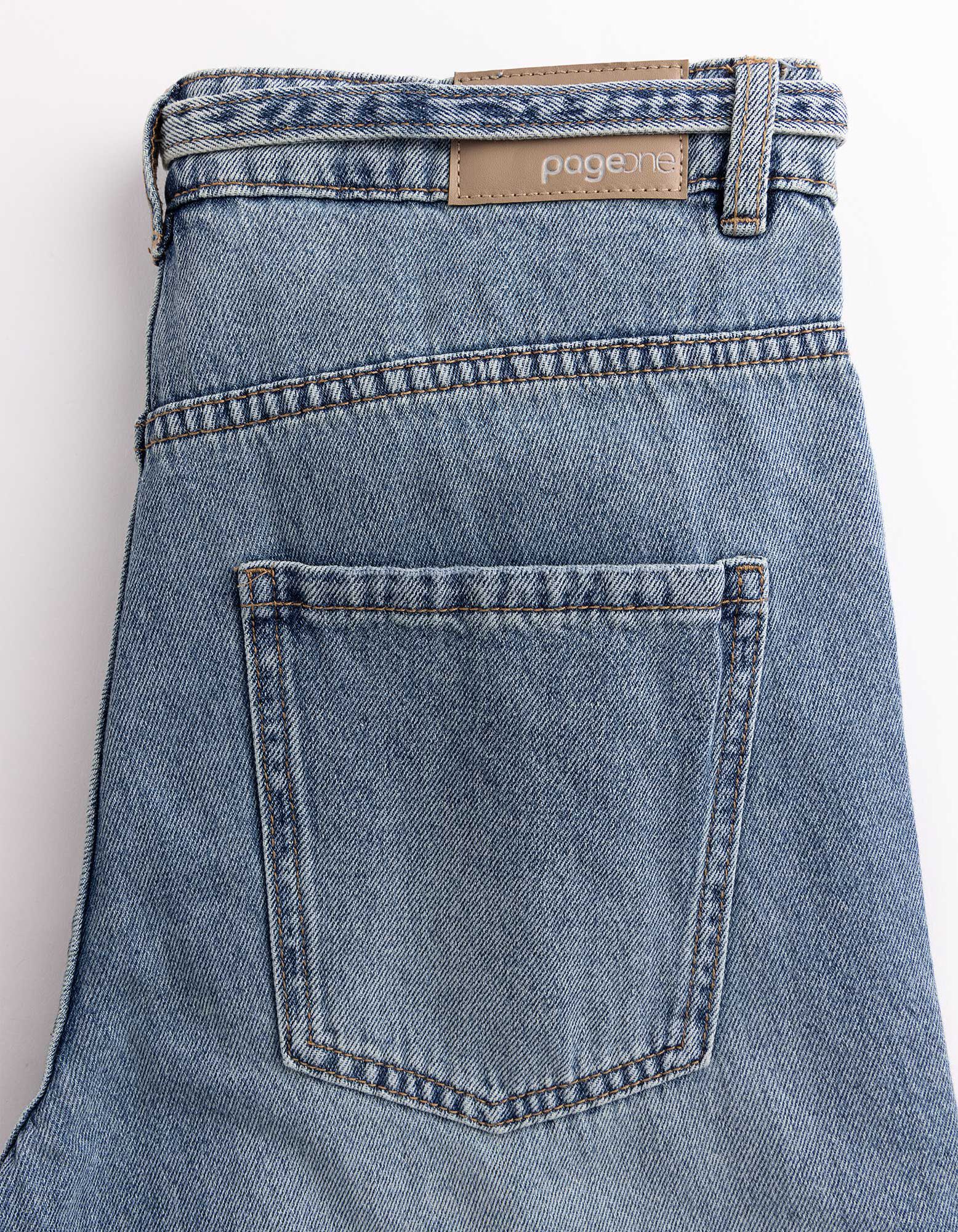 Jeans - Straight Fit - blau