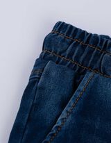 Kargo kratke hlače - temno modri džins - temno modra