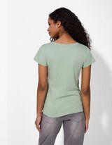 T-Shirt - Allover-Muster - t&uuml;rkis