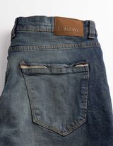 Dž&iacute;nov&eacute; &scaron;ortky - tmavě modr&yacute; denim - Tmavě modr&aacute;