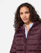 Gewatteerde jas - Waterafstotend - donkerlila