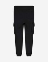 Kargo pantalone - Na&scaron;iveni džepovi - crno