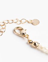 N&aacute;ramok na nohu - Jednofarebn&yacute; - biely