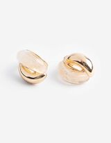 Oorbellen - Effen - goud