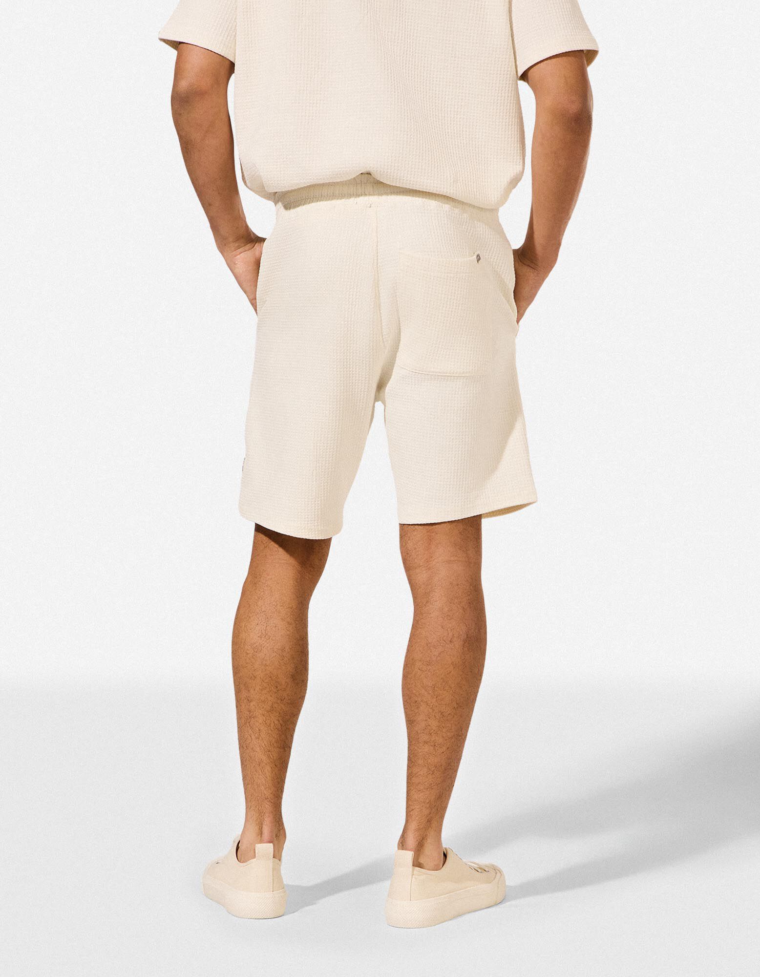 Shorts - Piqu&eacute; - wei&szlig;