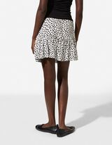 Skort - Elastischer Bund - Beige