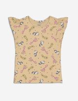 Shirt - Ärmel mit Volants