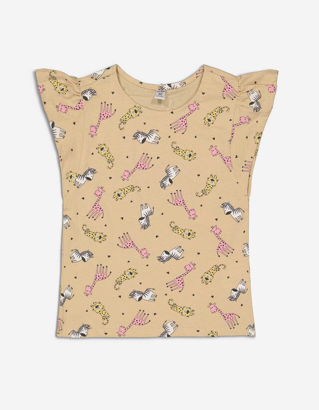 Shirt - Ärmel mit Volants