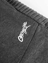 Bermuda &scaron;ortai  - Mezginys stulpeliu - tamsiai pilkas