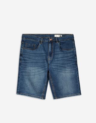 Jeansshorts - Wascheffekte