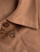 Bl&uacute;z - Vel&uacute;r ut&aacute;nzat - barna