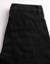 Jeans - Straight Fit - schwarz