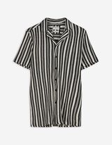 Chemise - Rayures - Noir
