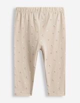 Set composto da maglia a manica lunga e leggings - Ricami - bianco