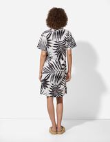 Kleid - Seitenschlitz - weiß