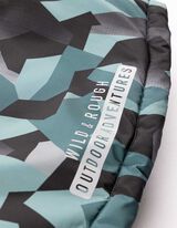 Jacke - gemustert - Dunkelgr&uuml;n