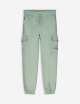 Cargohose - Sweat - dunkelgrün