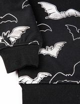 Melegítőfelső - Halloween - fekete