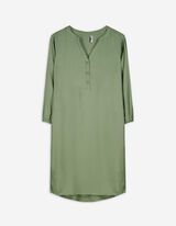 Jurk - LENZING™ ECOVERO™ - groen