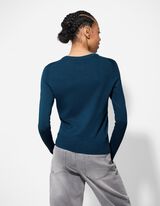 Strickpullover - dunkelblau