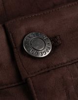 Pantaloni - Bootcut Fit - marrone scuro