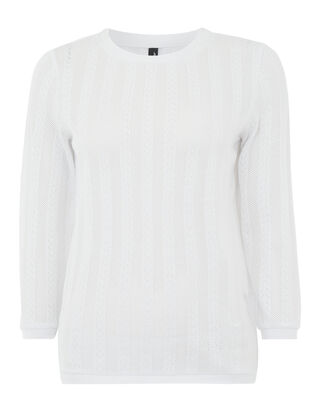 Damen Pullover mit Lochmuster