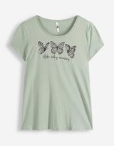 T-Shirt - Print - t&uuml;rkis