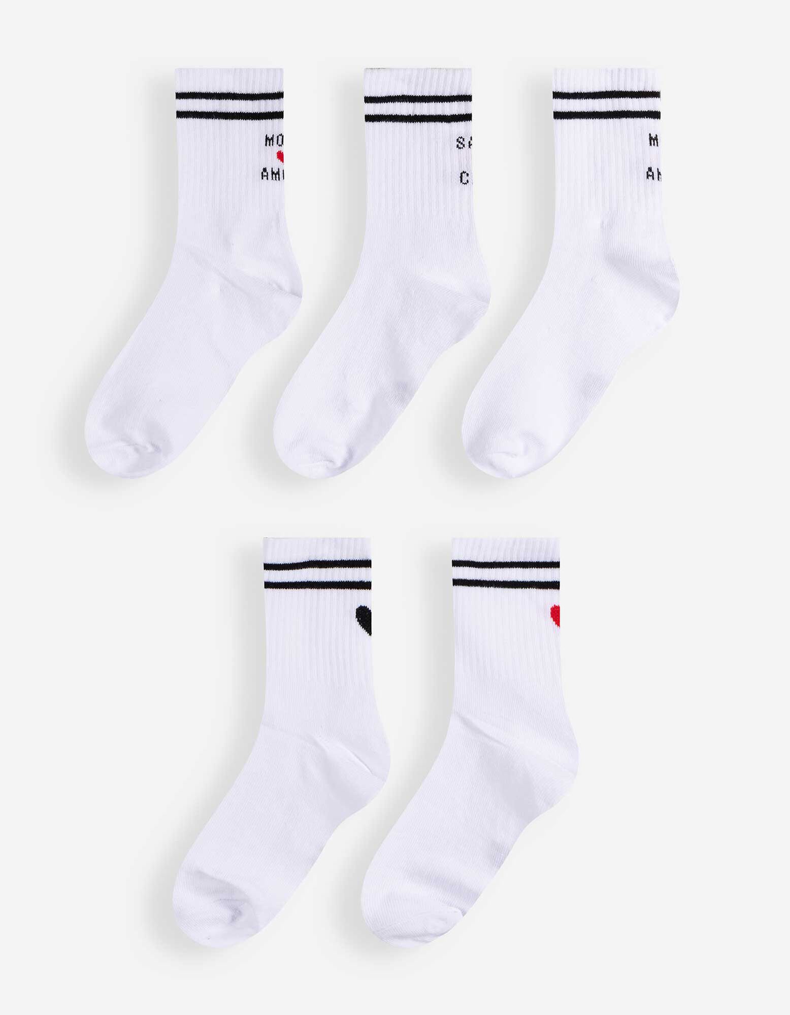 Tennissocken - 5er-Pack